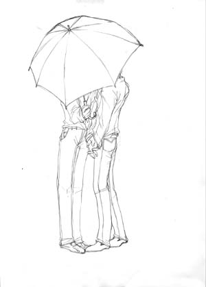 線画トレス